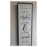 24x8 Inspirational decor
