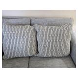 (2) Throw Pillows