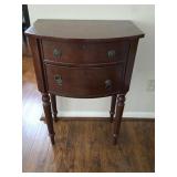 Cherry Side Table w/2 Drawers