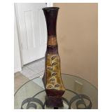 Ruby Red Vase