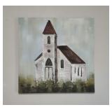 Church Painting 31x31"