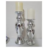 Mirrored Candle Holders