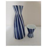 Saki pitcher and shot glass