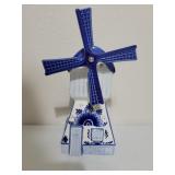 4x4x9 Delft Blue Windmill