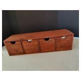 Wooden drawers