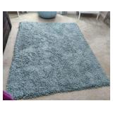 Baby Blue Rug 6.5x5 Ft