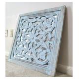 Baby blue mirrored Decor