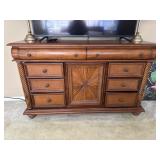 9 Drawers Wood Dresser Items Not Included!!