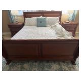 King Size Mattress & Bed Frame Bedding Not