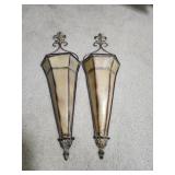 22" Tall Faux Antiqued Hanging Wall Decor