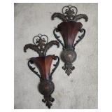 25" Tall Faux Vintage Hanging Wall Decor