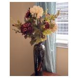Beautiful Brown Vase With Flowers