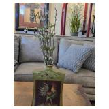 13.5" Rooster Vase w/Arrangement