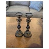 (2) Candle Holders