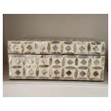Home Goods Gold & Ivory Storage Box