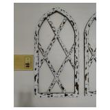 White barn window wall hanging