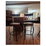 Tall Bar Stools w Back.