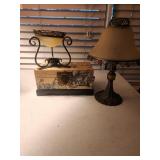Lamp, Decorative Box and Wax Warmer