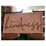"Choose Kindness" Wall Art