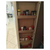 Contents of Spice Rack