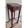 Wicker Style Accent Table