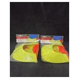 (2) PIP EZ Cool Hard Hat Visor