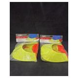 (2) PIP EZ Cool Hard Hat Visor
