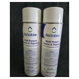 (2) Cans Reliable Muti-Purpose Cleaner & Degreaser