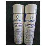 (2) Cans Reliable Muti-Purpose Cleaner & Degreaser
