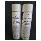 (2) Cans Reliable Muti-Purpose Cleaner & Degreaser