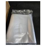 1 Case (1000 pcs) 9x12 Zip Top Bags