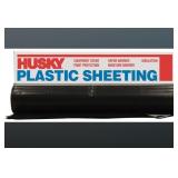 (1) Roll Husky Plastic Sheeting 16x100ft 4Mil