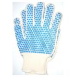 Sz: L, (12) Pcs Polyester With Pvc Dots 36-110VV/L