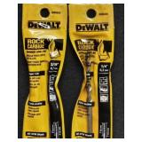 (2) DeWalt Drill Bits