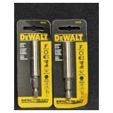 (2) DEWALT DW2045 Professional 3-Inch Magnetic Bit