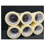 6pk Clear Packing Tape 2.83" x 109.3 yd