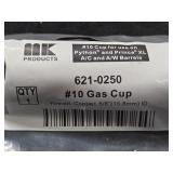 MK Products 621-0250 Finned Gas Cup Nozzle #8-