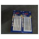 (2) Pkgs of (5) BOSCH T101 BR Jig Saw Blades