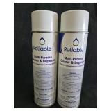 (2) Cans Reliable Muti-Purpose Cleaner & Degreaser