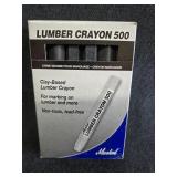 Box of (12) Markal Lumber Crayon 500