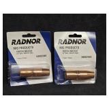 (2) Radnor 1/2" Bore Nozzle 169724
