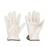 (6 MCR SAFETY Leather Gloves: XL Goatskin, Std,