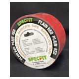 (1) Specfit Plain Red Barricade Tape/ Roll