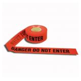 (1) Red Danger Do Not Enter Barricade Tape
