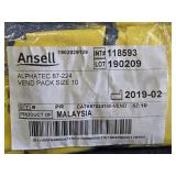 Ansell 10 Pack Rubber Gloves