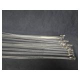 (13) Metal Cable Zip Ties