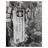 (4) Bags (100 pc) of Aluminum Hour Glass Sleeves