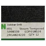 (8) Precision Jobber Drill Bits