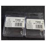 (2) Irwin Hanson 1/2-13 NC Rethreading Hex Die