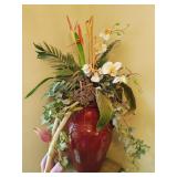 16" Vase with Faux Flowers 16" Vase with Faux Flowers